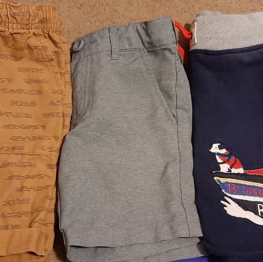 boys shorts 3 pair mini boden cat and jack size 4